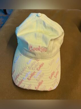 Cookies Brand Hat Baseball Cap Style Adjustable Yellow